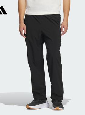 adidas阿迪达斯运动裤男2025夏季薄款梭织运动休闲速干长裤JZ8396