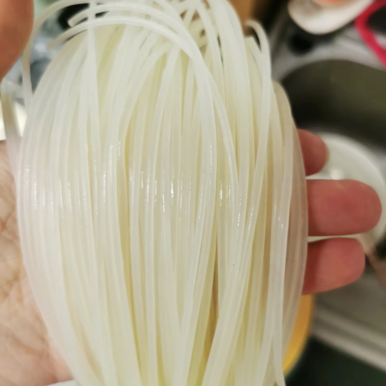 湖南邵阳新宁干米粉圆粉早餐无添加大米制作可做凉拌米粉2斤包邮