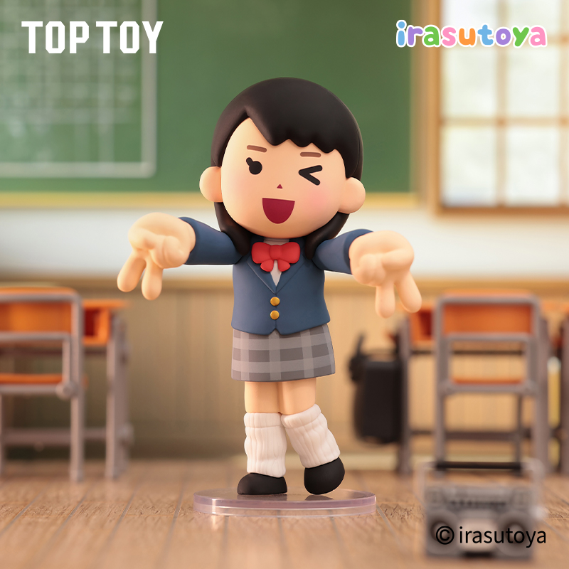 TOPTOY irasutoya插画小人抽象人生系列手办盲盒搞怪抽象趣味礼物