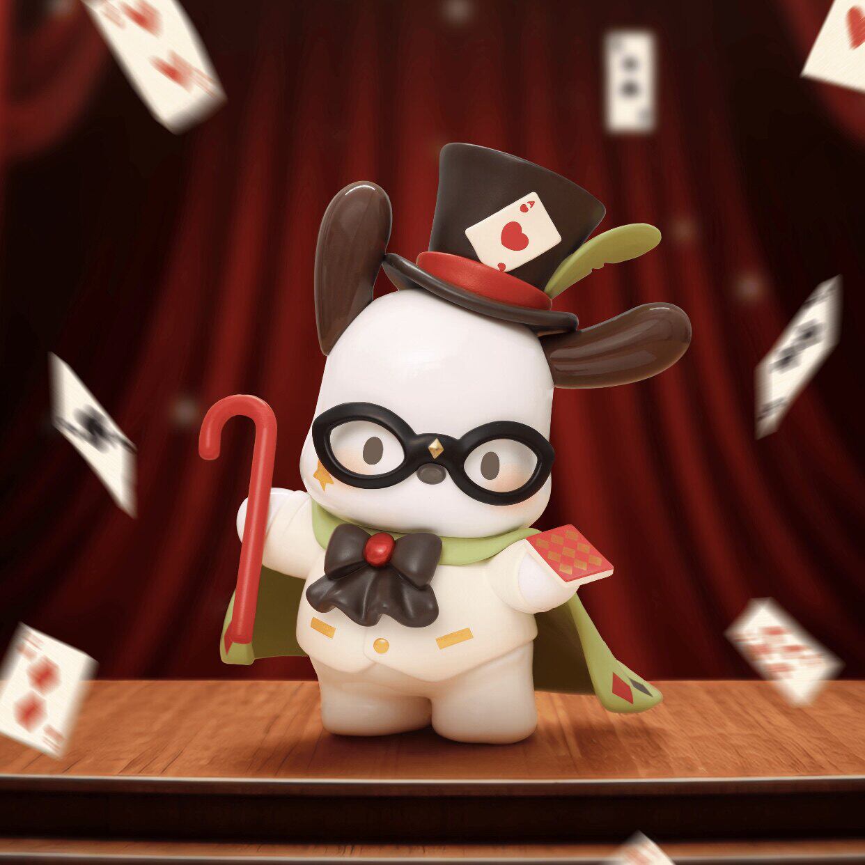 新品TOPTOY帕恰狗钻石侦探系列盲盒潮玩可爱周边摆件礼物手办玩具