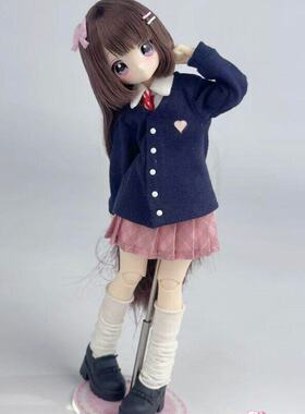 新品别动我的齐刘海BJD盲盒特六植发可动人偶潮玩摆件女生礼物