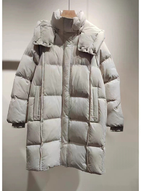 现货闪发~本涩BSIEE专柜正品25冬中长款加厚羽绒服F42411Y01-1999