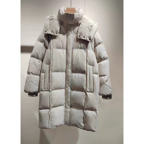现货闪发~本涩BSIEE专柜正品25冬中长款加厚羽绒服F42411Y01-1999