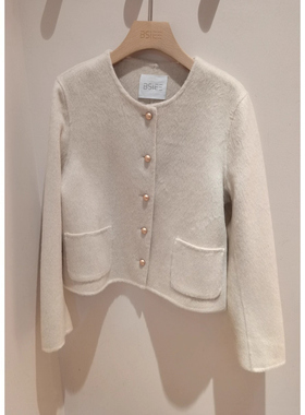 速发~本涩BSIEE专柜正品国内代购25冬箱型短大衣女F1019Y02-1399