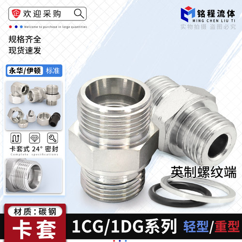 1CG/1DG系列卡套端加英制G螺纹