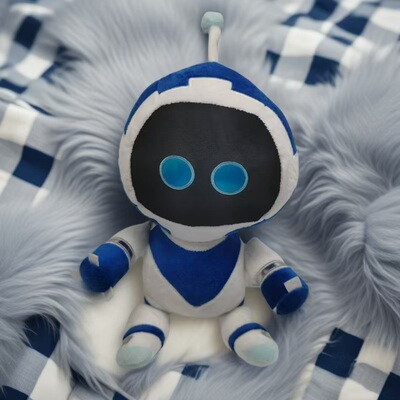 Astro Bot Plush宇宙机器人救援计划救円行动组游戏周边毛绒玩偶
