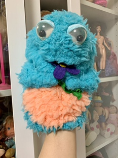 曼哈顿 手偶 借my pet monster小怪兽手偶 manhattan toy吃花怪兽