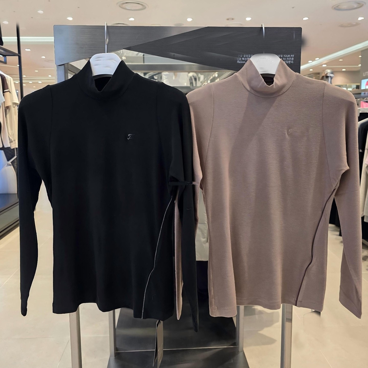 韩国高尔夫服装女款秋冬高领抓绒保暖长袖t恤修身显瘦运动打底衫,运动/瑜伽/健身/球迷用品,高尔夫上装,淘宝优惠券,粉丝福利购,淘宝优惠卷