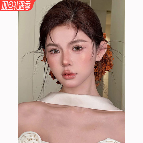 新娘丝巾围脖飘带纯色丝带围巾领巾抹胸礼服晨袍装饰旅拍照配饰品