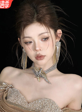 新娘耳环项链婚纱礼服晨袍配饰品