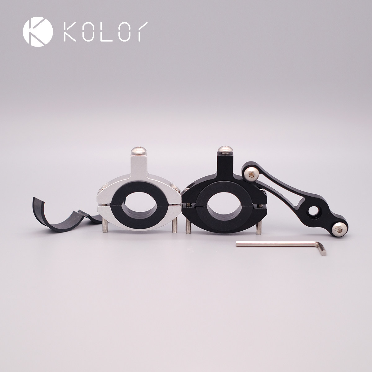 KOLOR自行车水壶架免打孔通用拓展辅助车篮车灯安装多功能转换座