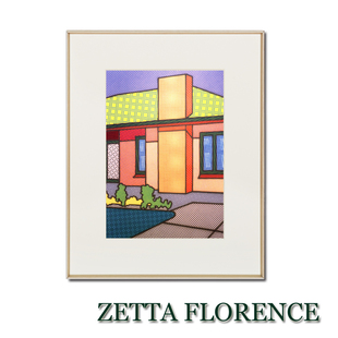 ZETTA FLORENCE超现实主义抽象画现代客厅商场酒吧书房卧室装饰画