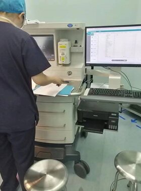 定制各品牌麻醉机手麻工作站支架