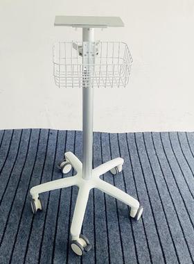 定制 纳龙aECG-12PWL心电图机台车 RAGE-18P心电图机推车移动支架
