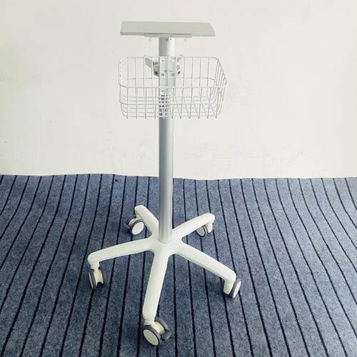 定制 纳龙aECG-12PWL心电图机台车 RAGE-18P心电图机推车移动支架