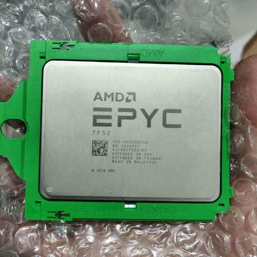 议价AMD EPYC 7F52 CPU， 无锁 成色如图，通道齐可维修