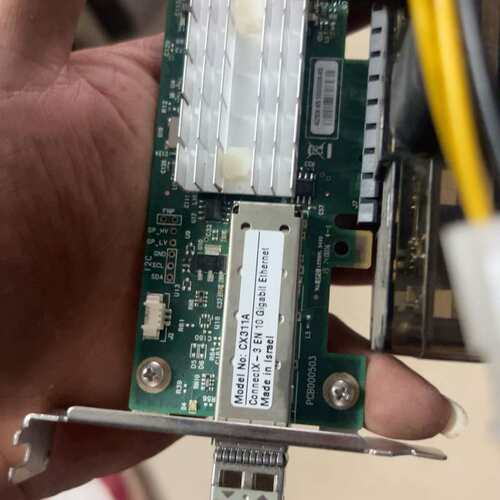 议价Mellanox CX311A-XCAT万兆网卡，PCIe3可维修
