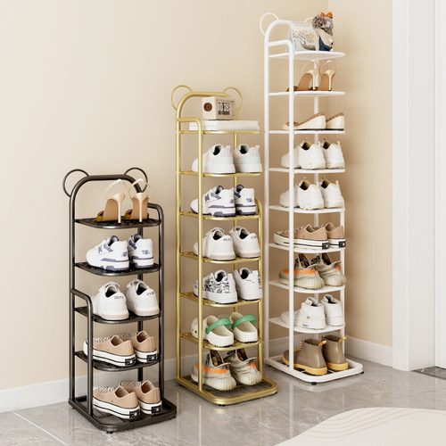 经济型鞋架铁艺可折叠现代简约