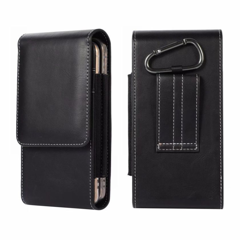 腰套放兩個手機包豎款掛腰式皮套