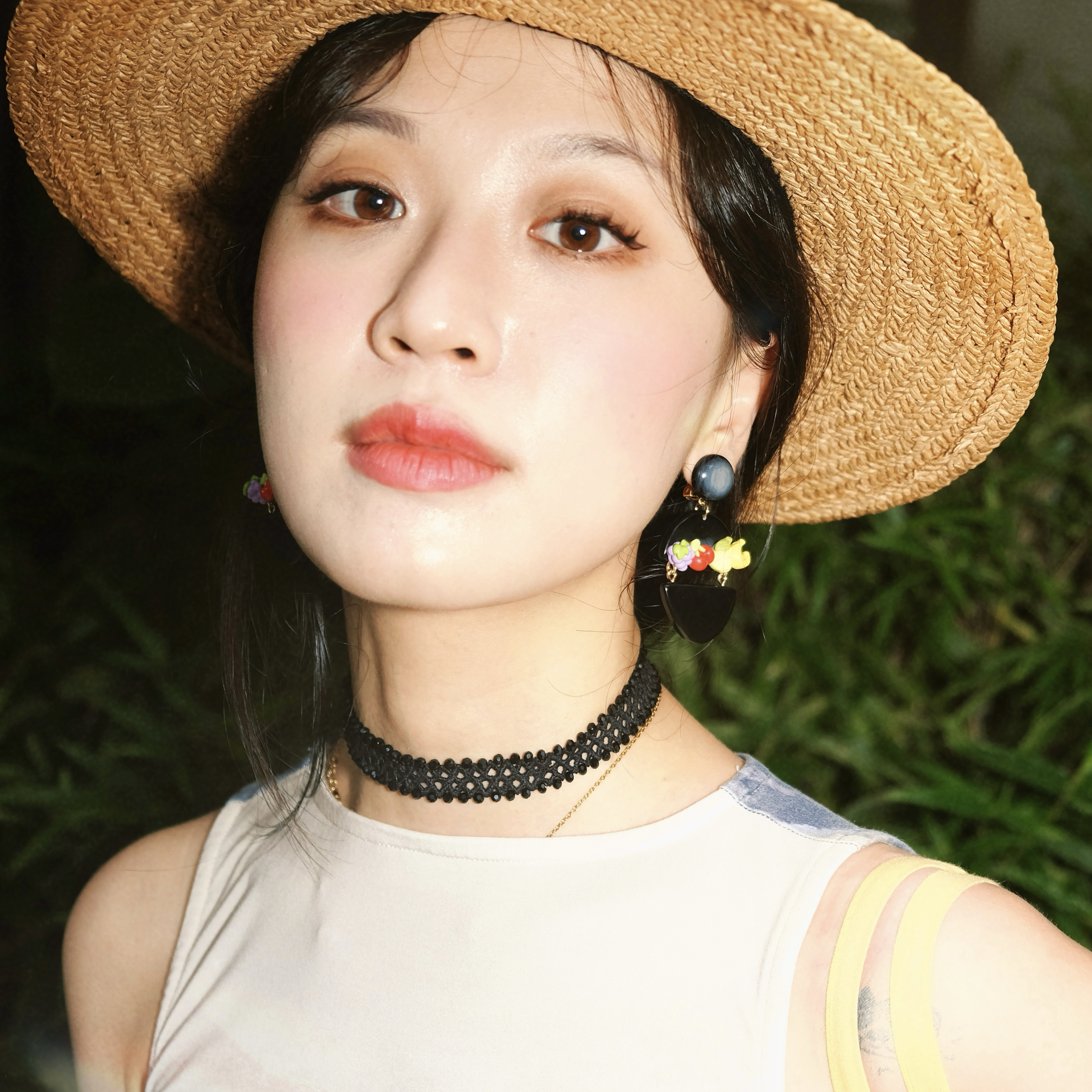 BOMBCACA品质好货 人手一条 黑色串珠网格精致百搭choker颈链项链