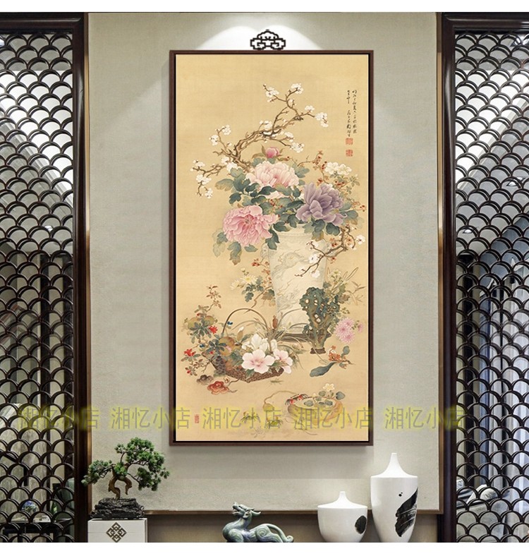 DMC十字绣套件客厅餐厅玄关走廊