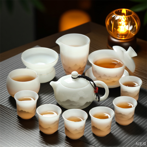 不烫手易清洗高档白瓷洁净无瑕