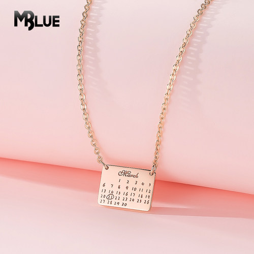 mblue银饰diy设计定制项链吊坠