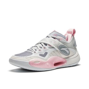 男鞋 安踏水花6 112421108 实战透气专业运动鞋 新款 篮球鞋 2024夏季