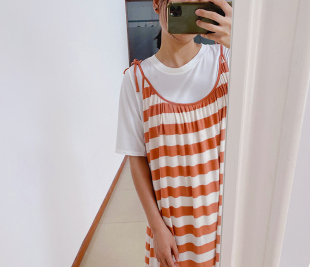 如同裸奔！少女，孕妇，中年人，18岁，80岁都可以穿的连衣裙