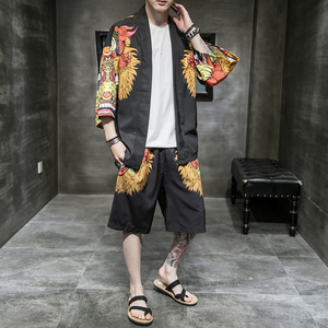 常年款夏季风道袍汉服开衫和服防晒衣套装上衣B370-TZ51-P70图片