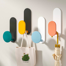 免打孔挂钩强力粘钩壁挂墙壁无痕免钉门后钩挂衣架浴室卧室置物架