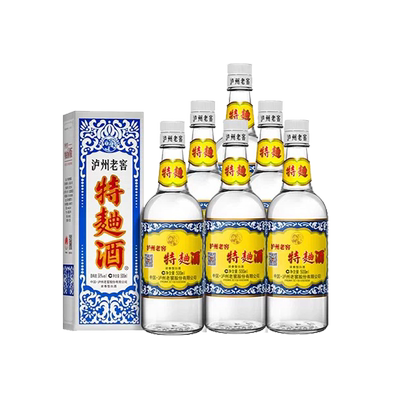 【官方授权】泸州老窖特曲（60版）38度500ml*6浓香型白酒送礼