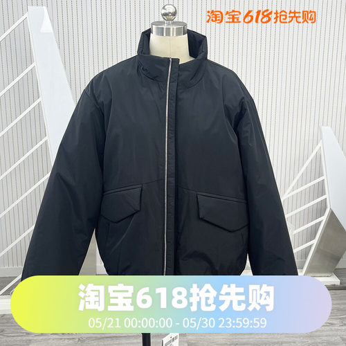 波司登秋冬立领时尚鹅绒短款工装飞行员夹克外套羽绒服