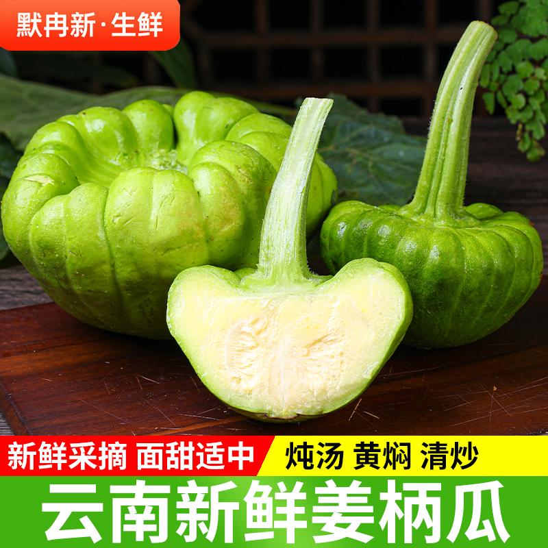 板栗味正品小南瓜新鲜当季姜柄瓜