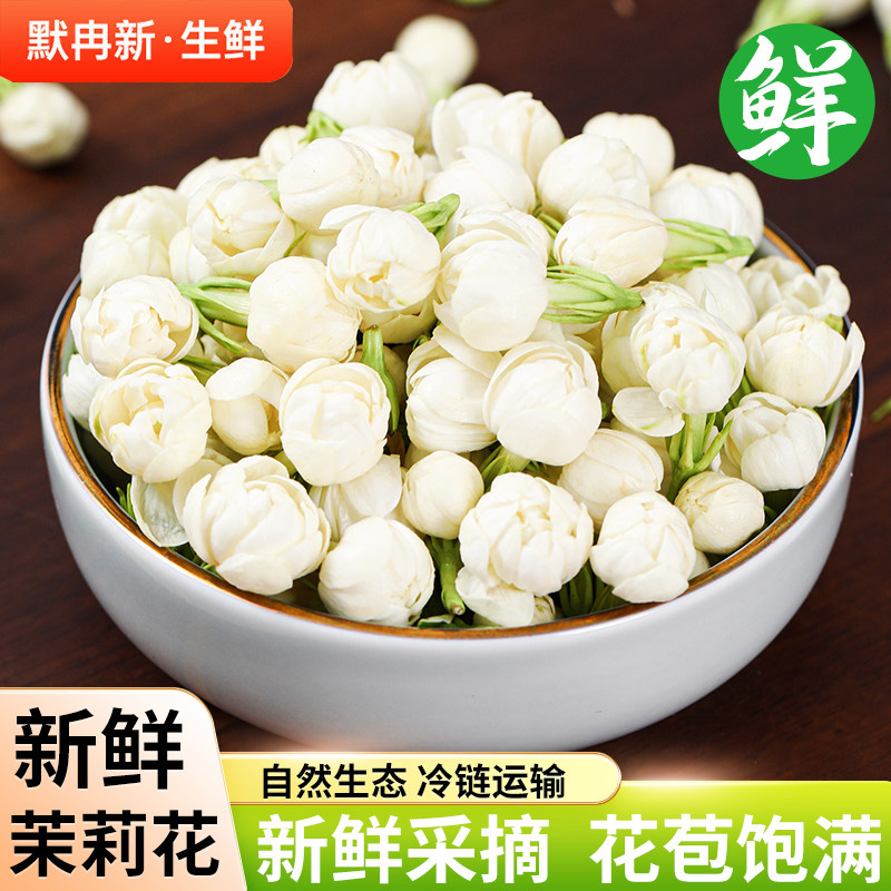 【现货】新鲜茉莉花1斤 现摘云南当季时令食用鲜花野生鲜蔬菜包邮
