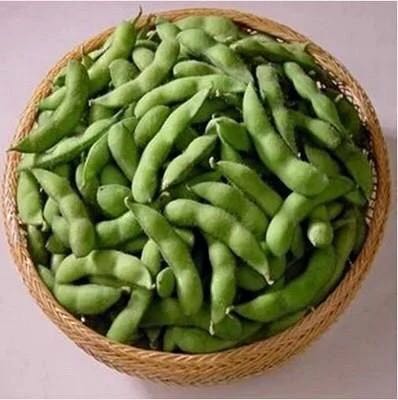 农家传统五谷杂粮青豆庭院小菜园