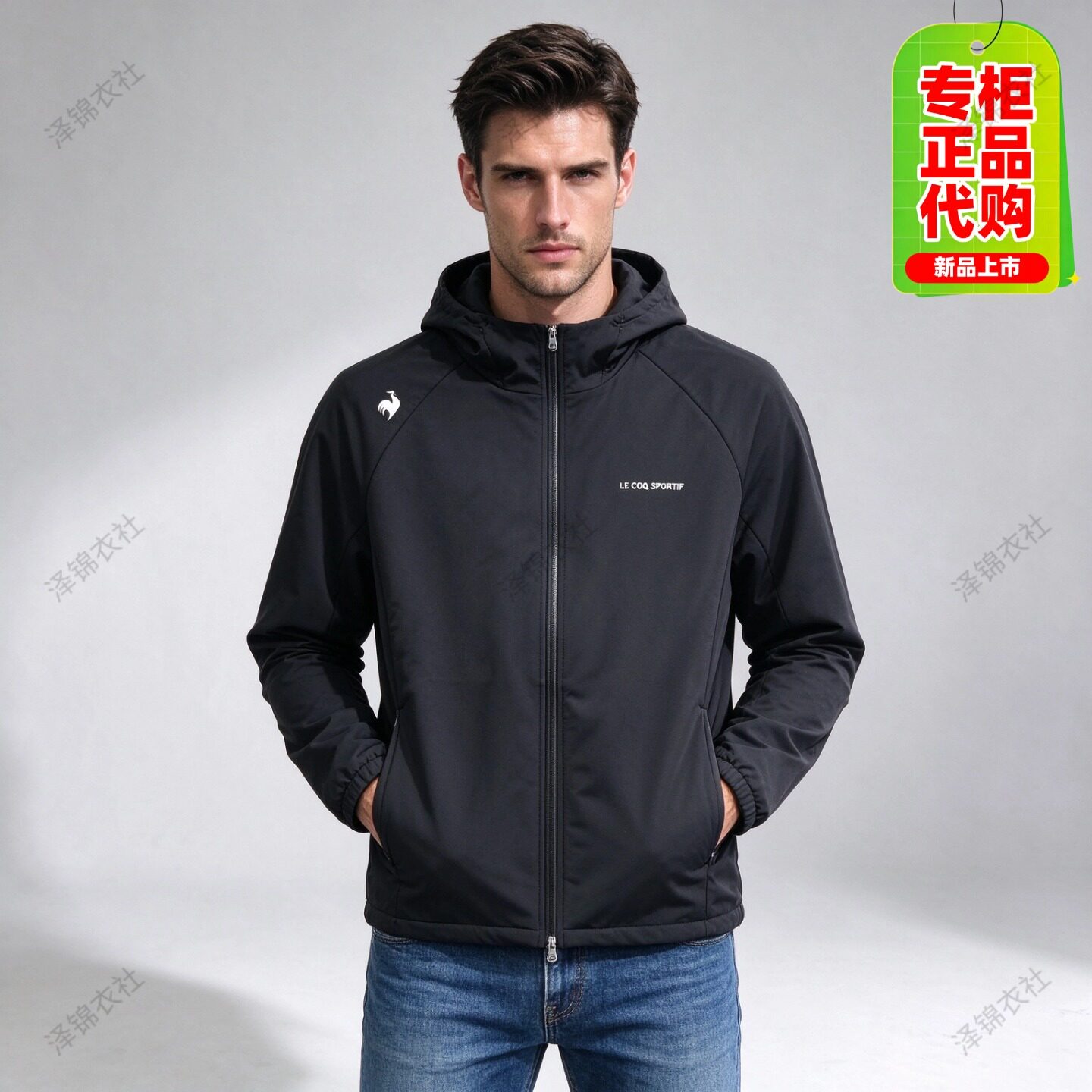 乐卡克2026新款冬季男士加绒外套