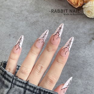 【蔷薇缚柔】皮粉洛丽塔暗黑哥特复古个性小众法式·纯手工穿戴甲