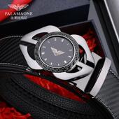 法莱阿玛尼皮带实用情人节礼物时尚 带送老公生日礼物潮 腰带简约裤