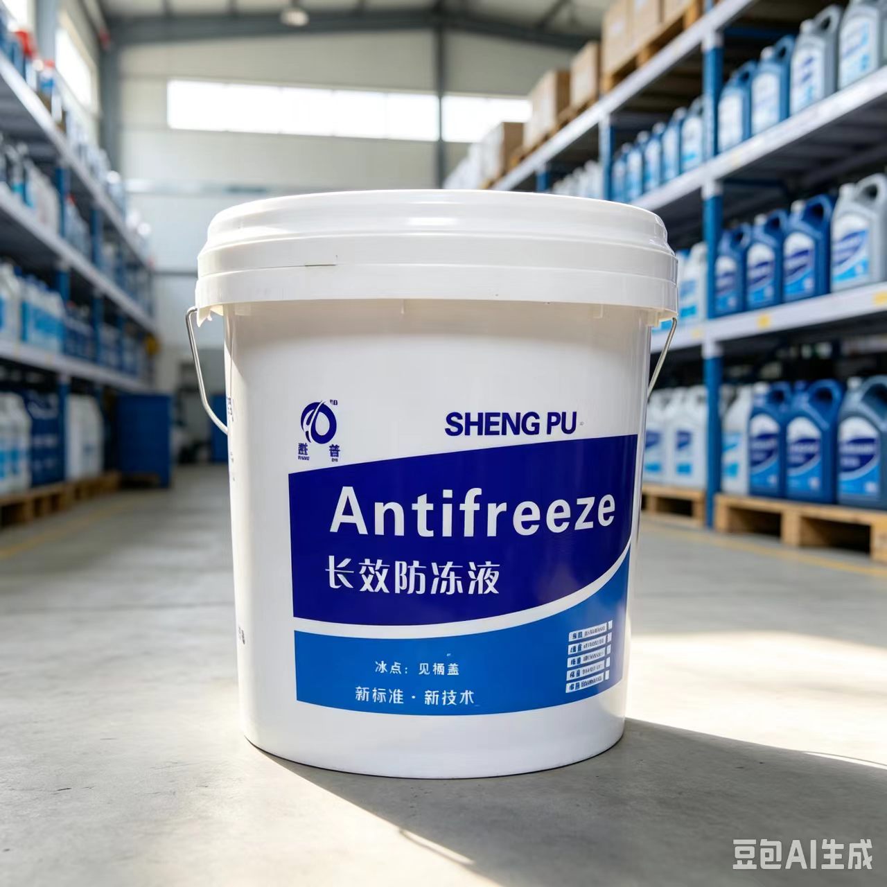 油性防冻液汽车正品水箱宝柴油小轿挖机货车专用红绿色大桶冷却液图片
