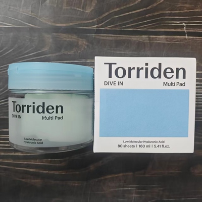 韩国Torriden桃瑞丹玻尿酸湿敷棉片妆前敷脸舒缓补水保湿