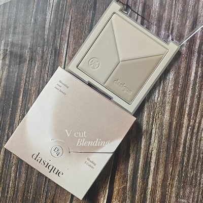 韩国dasique代曦可三色修容冷暖色立体轮廓提亮阴影遮瑕侧影