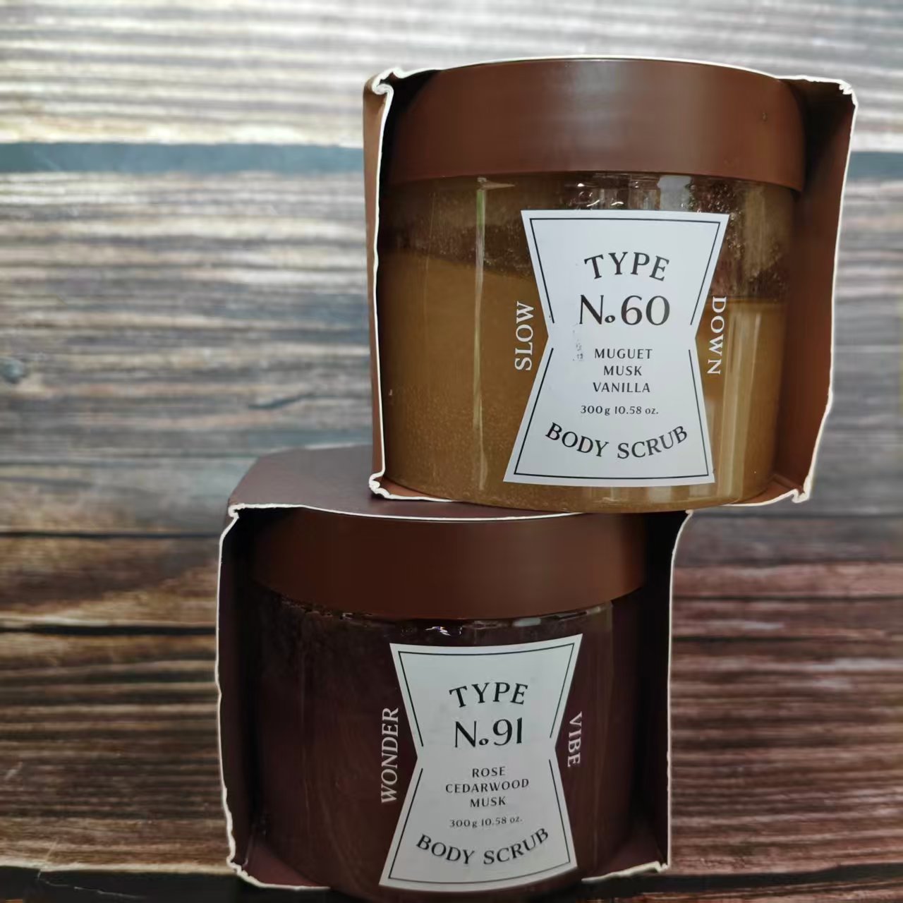 韩国Typen玫瑰香草N91身体磨砂膏身体深度清洁不刺激300g