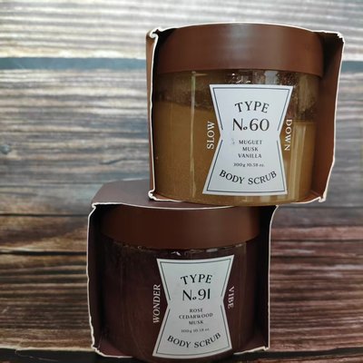 韩国Typen玫瑰香草N91身体磨砂膏身体深度清洁不刺激300g