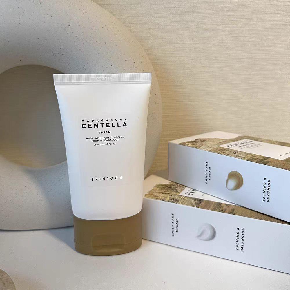 skin1004理肤天使积雪草修护面霜修复屏障补水保湿霜75ml