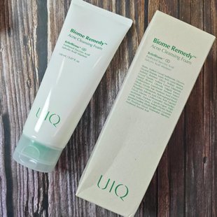 riize代言 uiq小众品牌弱酸性保湿洗面奶去豆洗面奶温和清洁