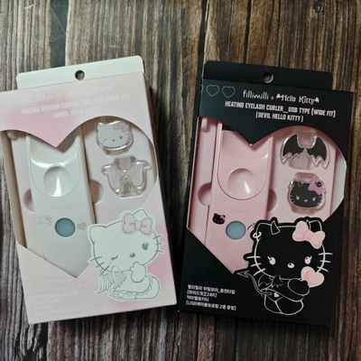 韩国Fillimilli联名hellokitty充电天使恶魔睫毛夹/化妆刷