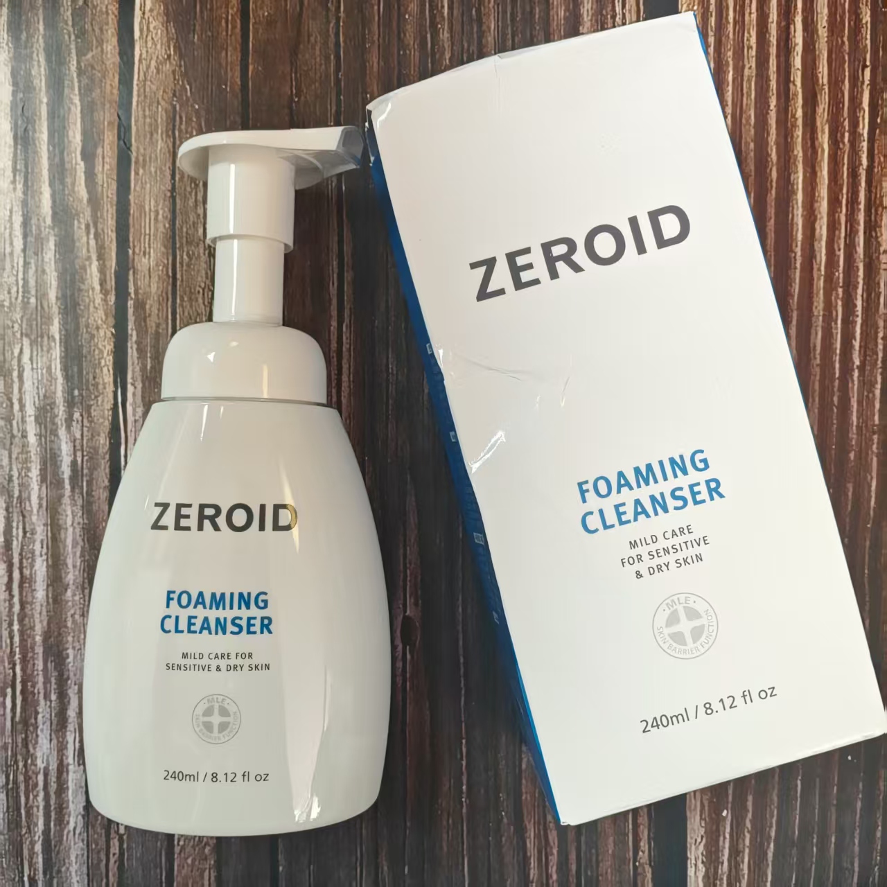 ZEROID姿露得温和泡沫洁面洗面温和清洁不紧绷敏肌可用