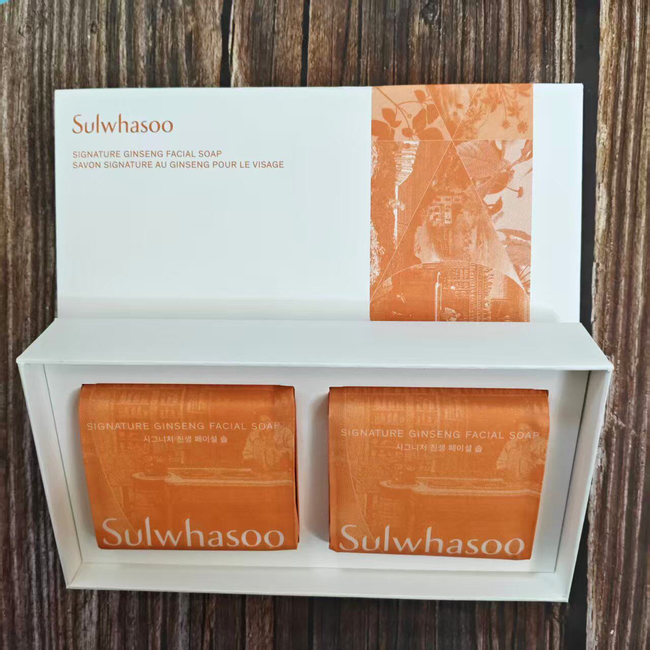 sulwhasoo雪花秀人参洁面皂套盒水润温和不紧绷清洁控油