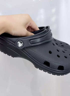 Crocs Classic Clog 经典卡骆驰  运动沙滩 洞洞鞋 黑色